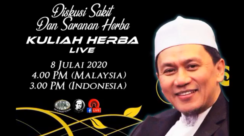Kuliah Herba Pak Haji 08 Juli 2020 - Diskusi Sakit dan Saranan Herba 8