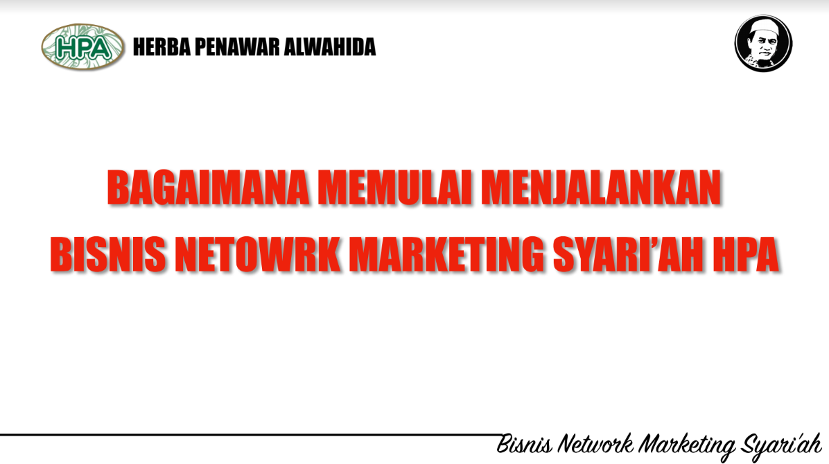 Bagaimana Mulai Menjalankan Bisnis HPA