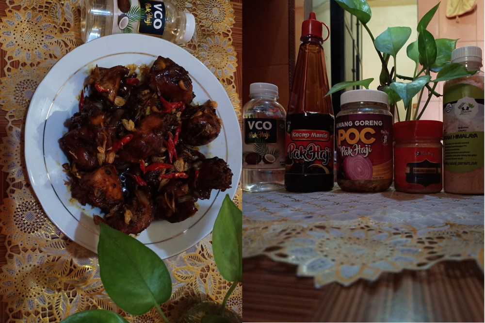 Resep Ayam Saos VCO Pak Haji