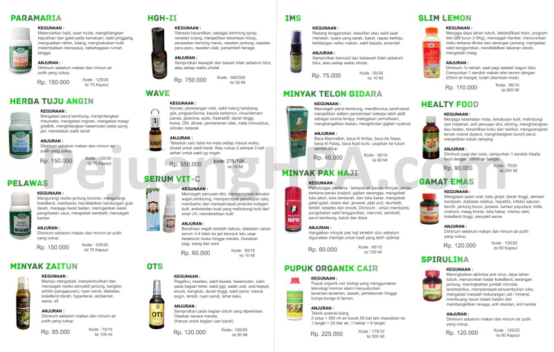 Katalog Singkat Produk HPA
