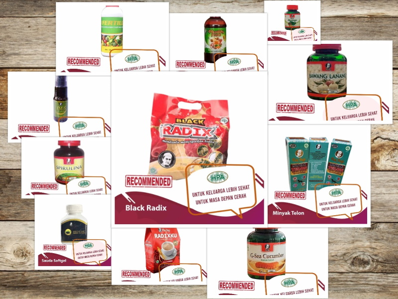 Foto 11 Produk HPA untuk dipromosikan