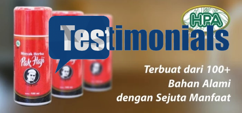 Testimoni Minyak Pak Haji