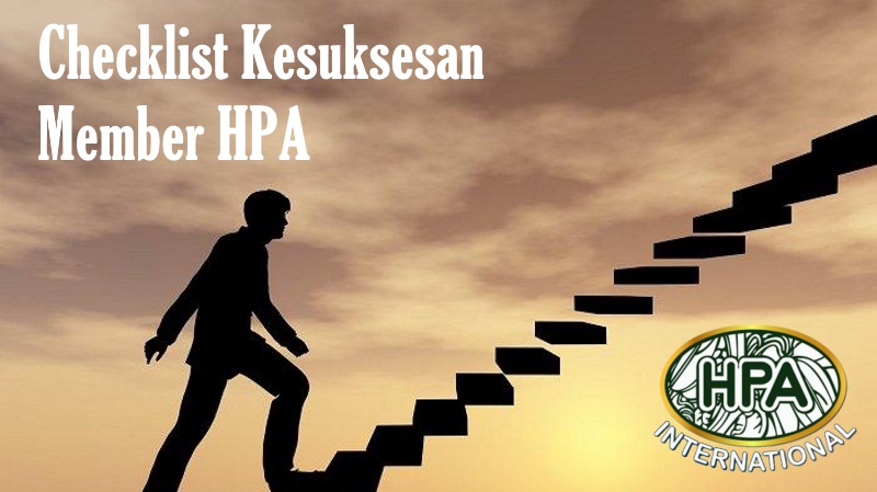 Checklist Menjadi Member HPA yang Sukses