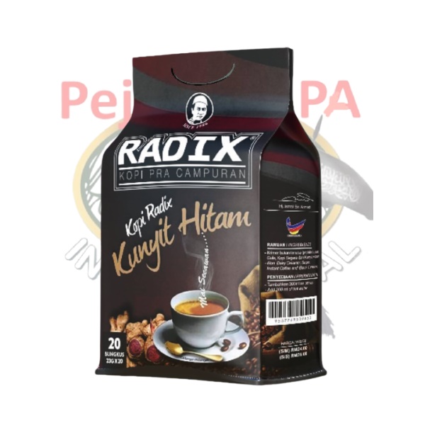 Kopi RADIX Kunyit Hitam